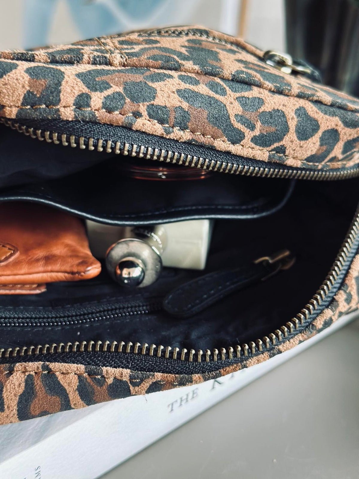 Sac bandoulière Nola léopard