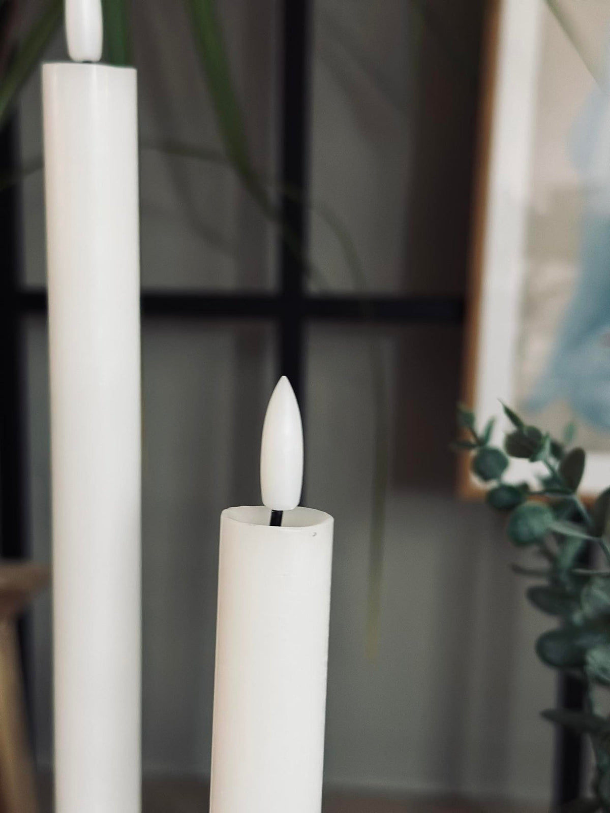 Lot de lumières LED de 8 pièces - Blanc