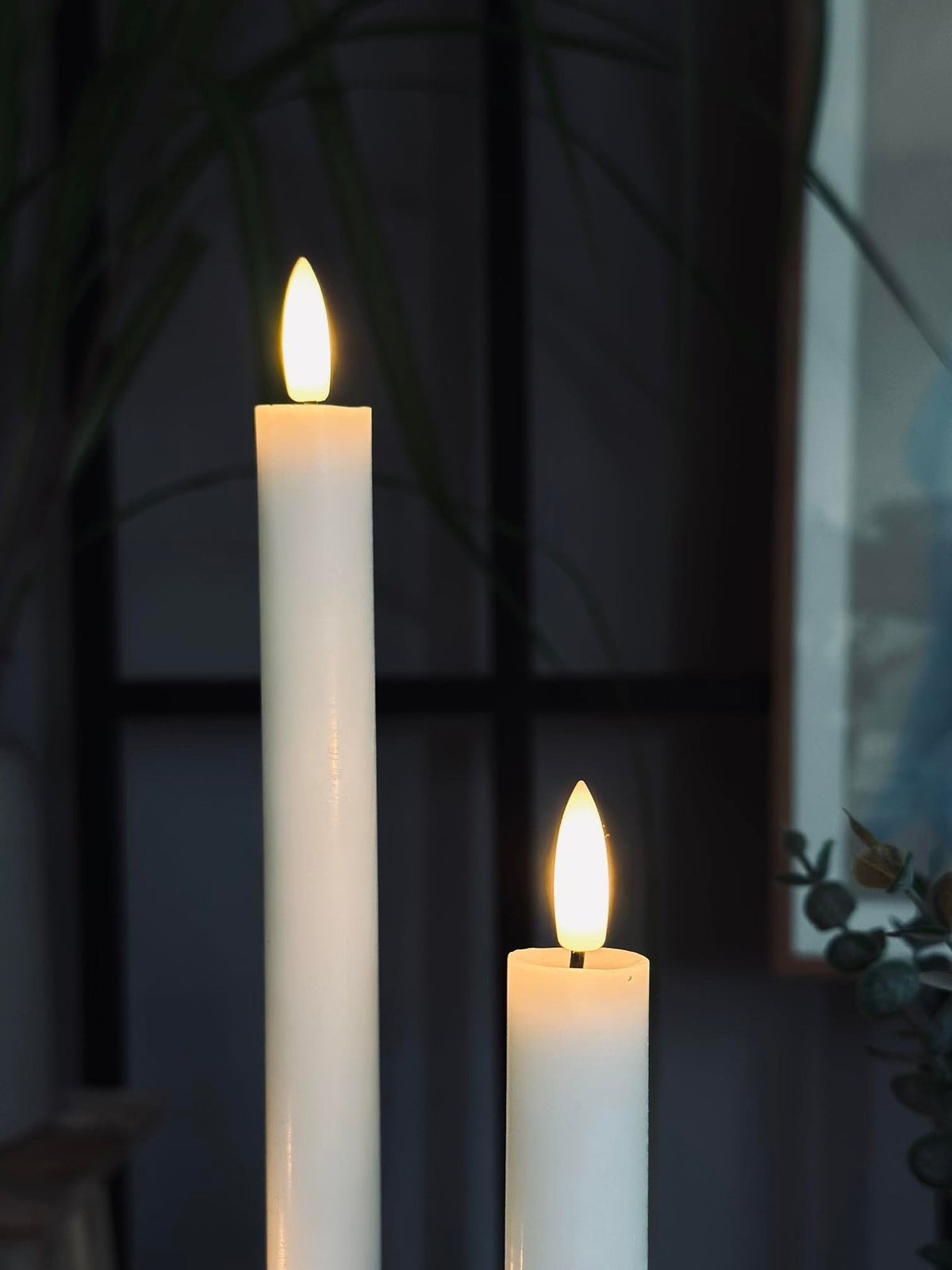 Lot de lumières LED de 8 pièces - Blanc