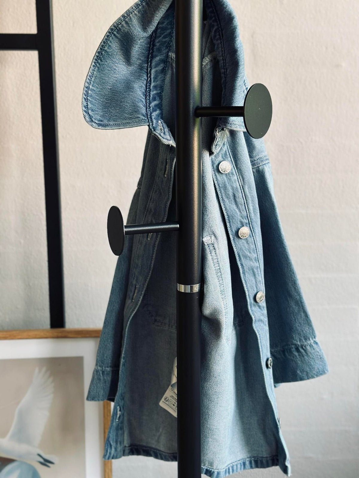 Porte-manteau sur pied 176 cm