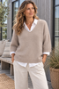 Pull Alpaca à col V - Depeche