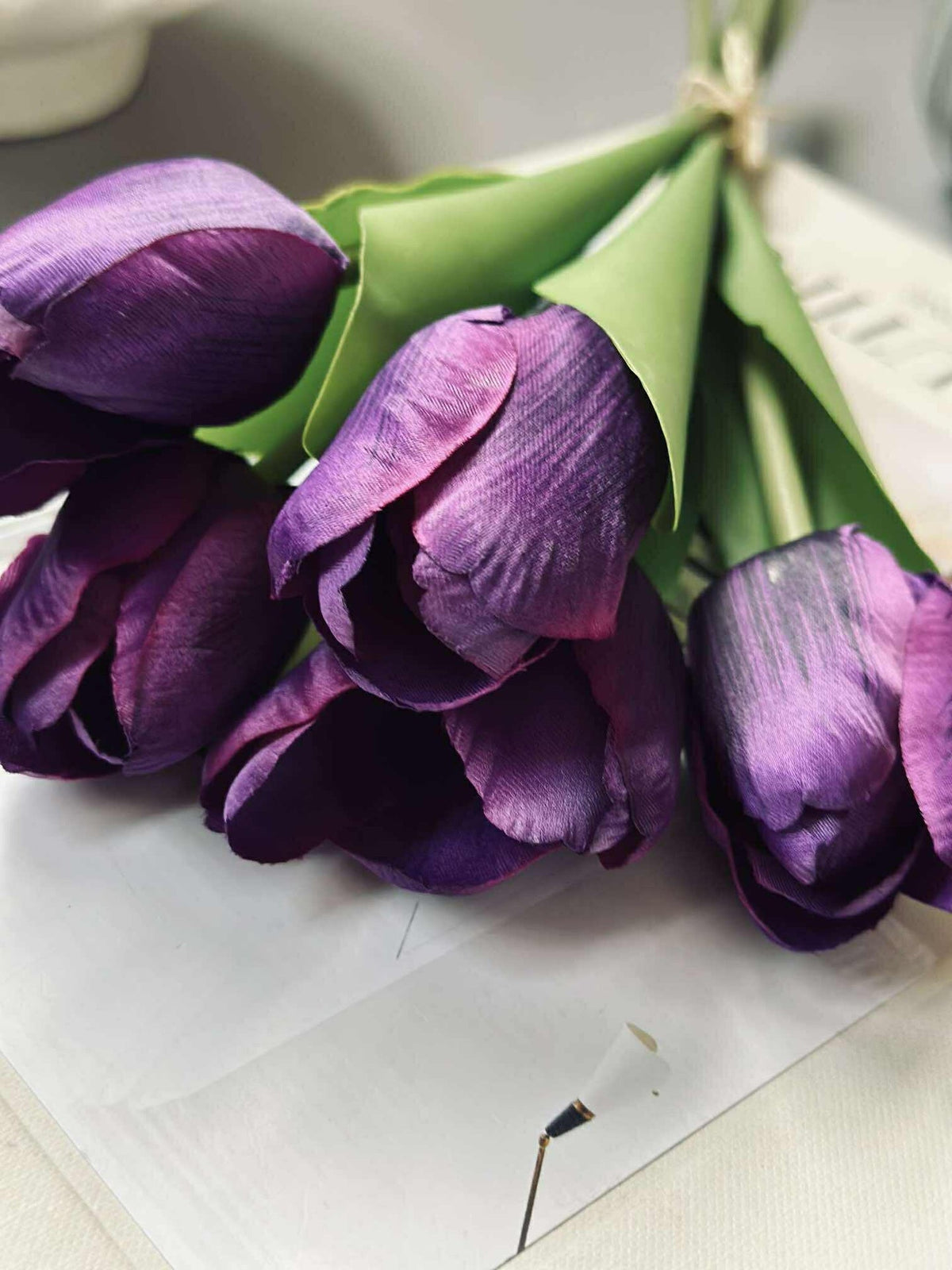 Tulipes effet soie– Plusieurs couleurs