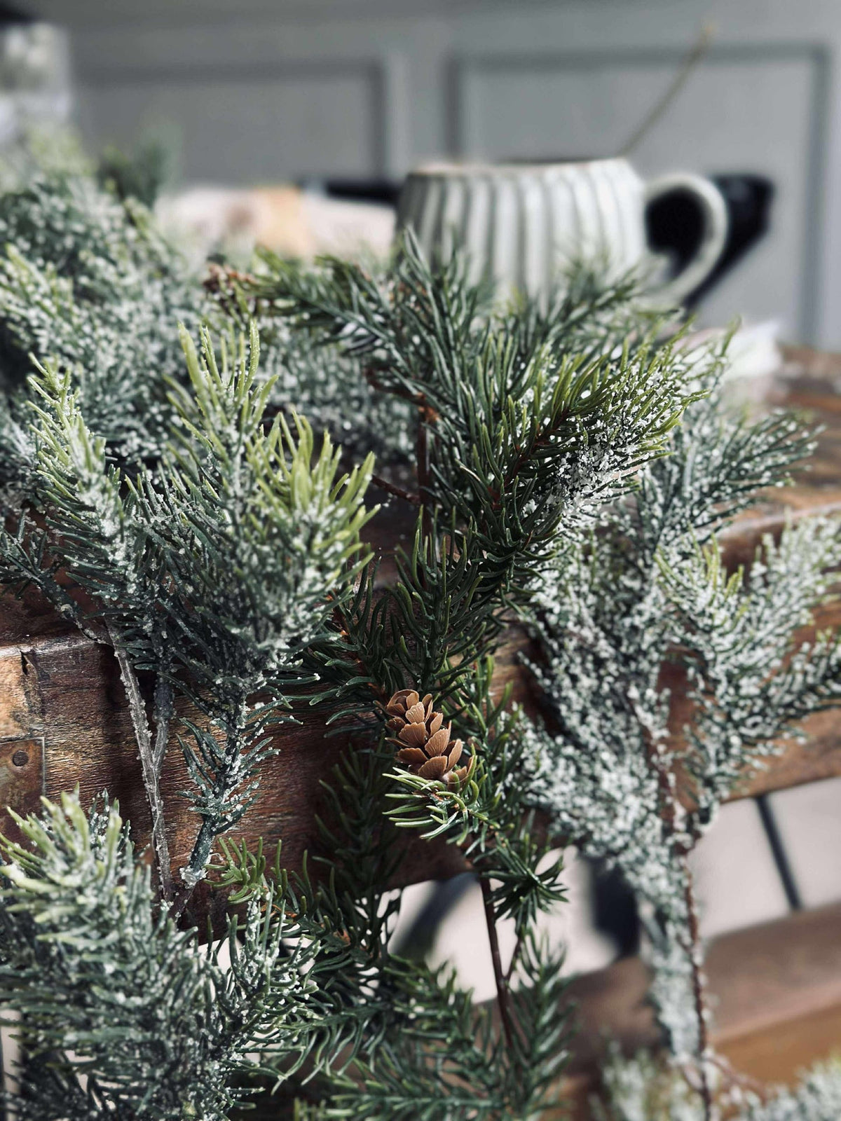Guirlande en sapin 180 cm - MIX