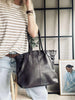 Sac bandoulière avec jolie bandoulière tressée - Brown