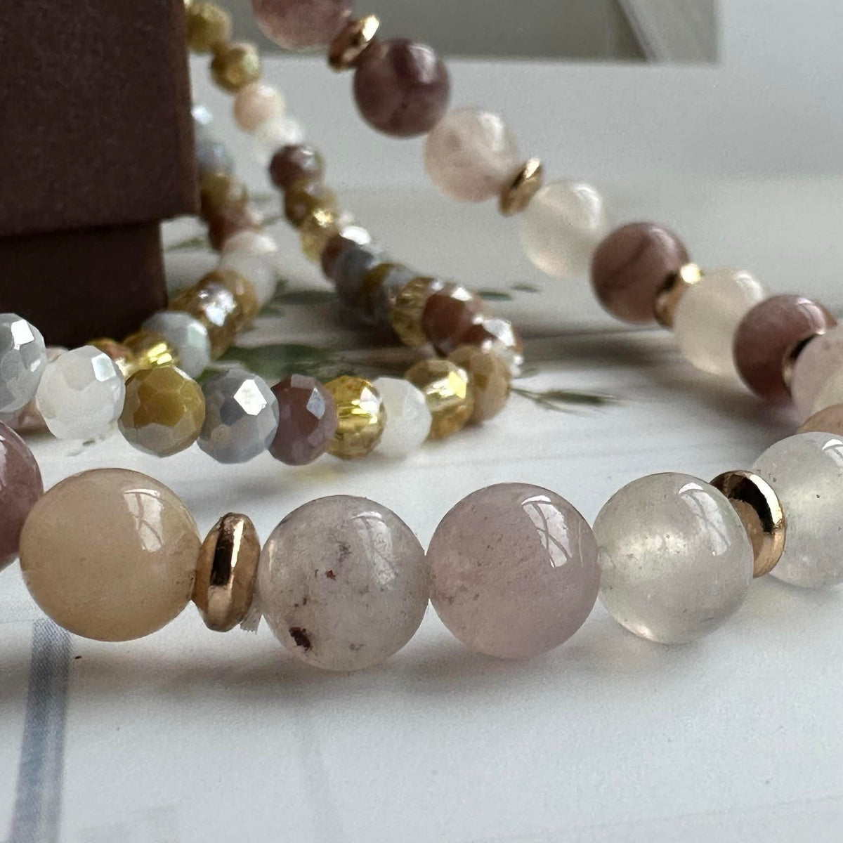 Bracelet Luna Blush Mix – Set de 3 pièces