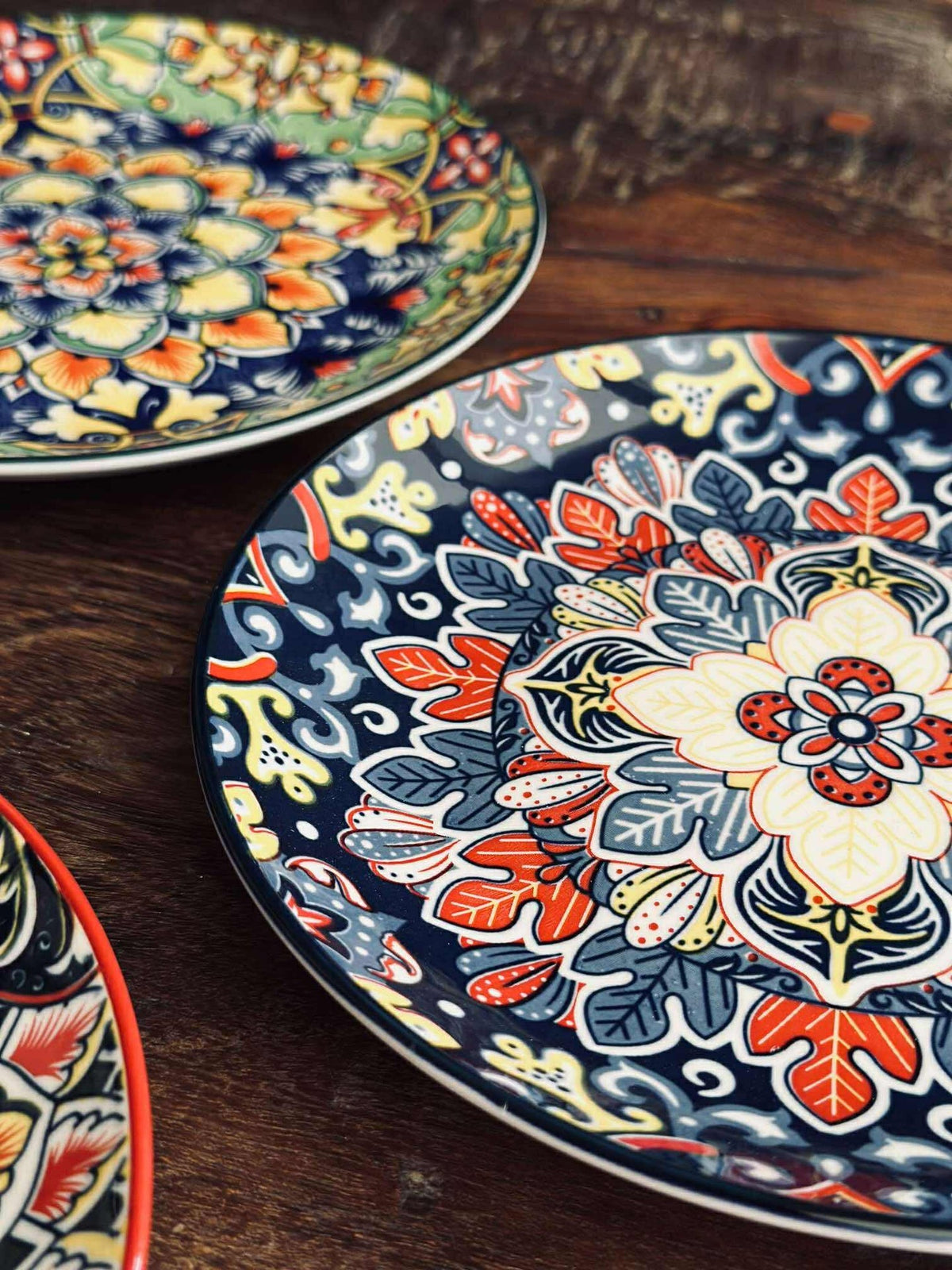 Assiette Color boheme MIX