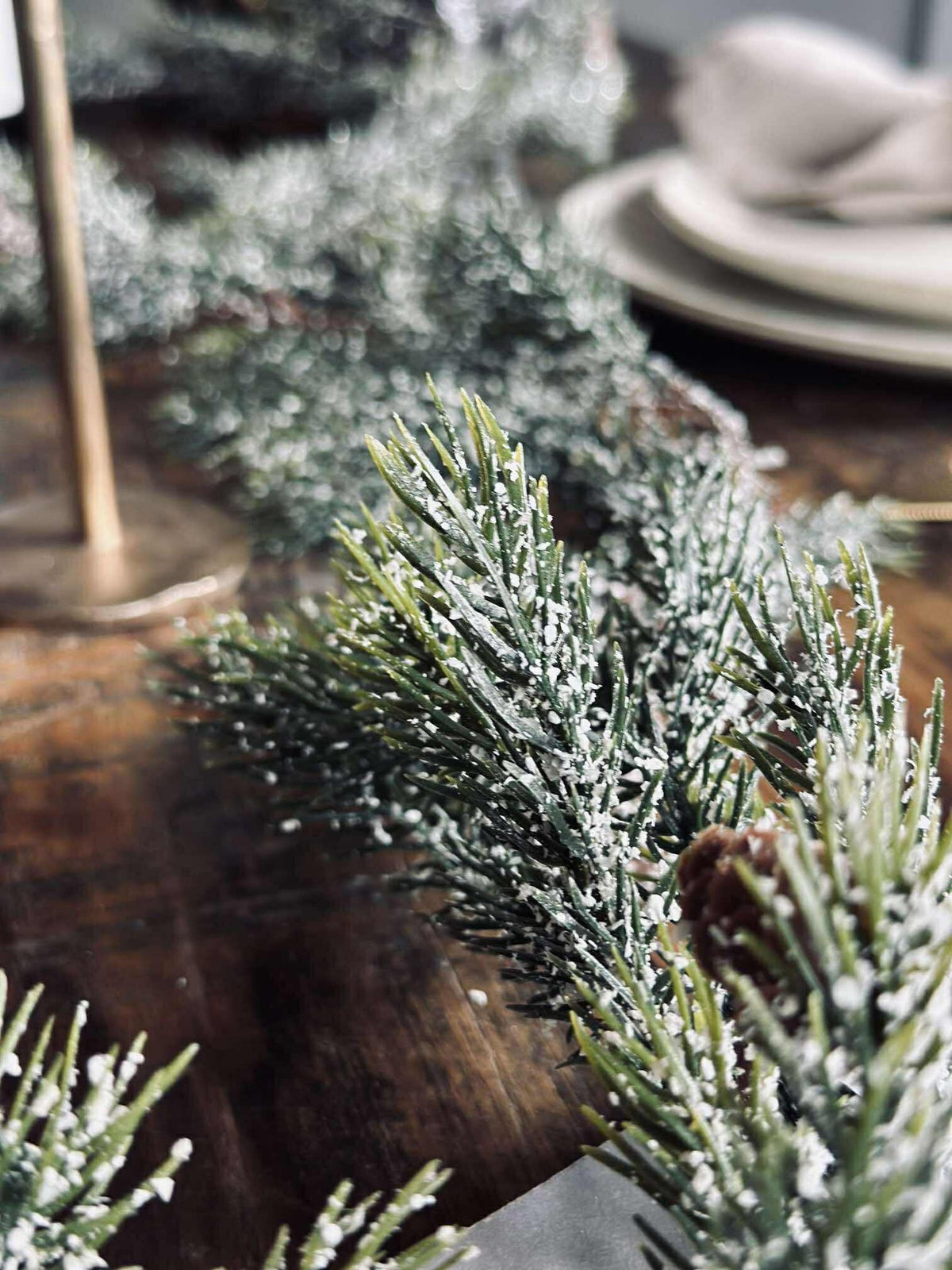 Guirlande en sapin 180 cm - MIX