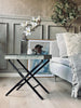 Table d’appoint plateau Zinc - Pour intérieur et extérieur