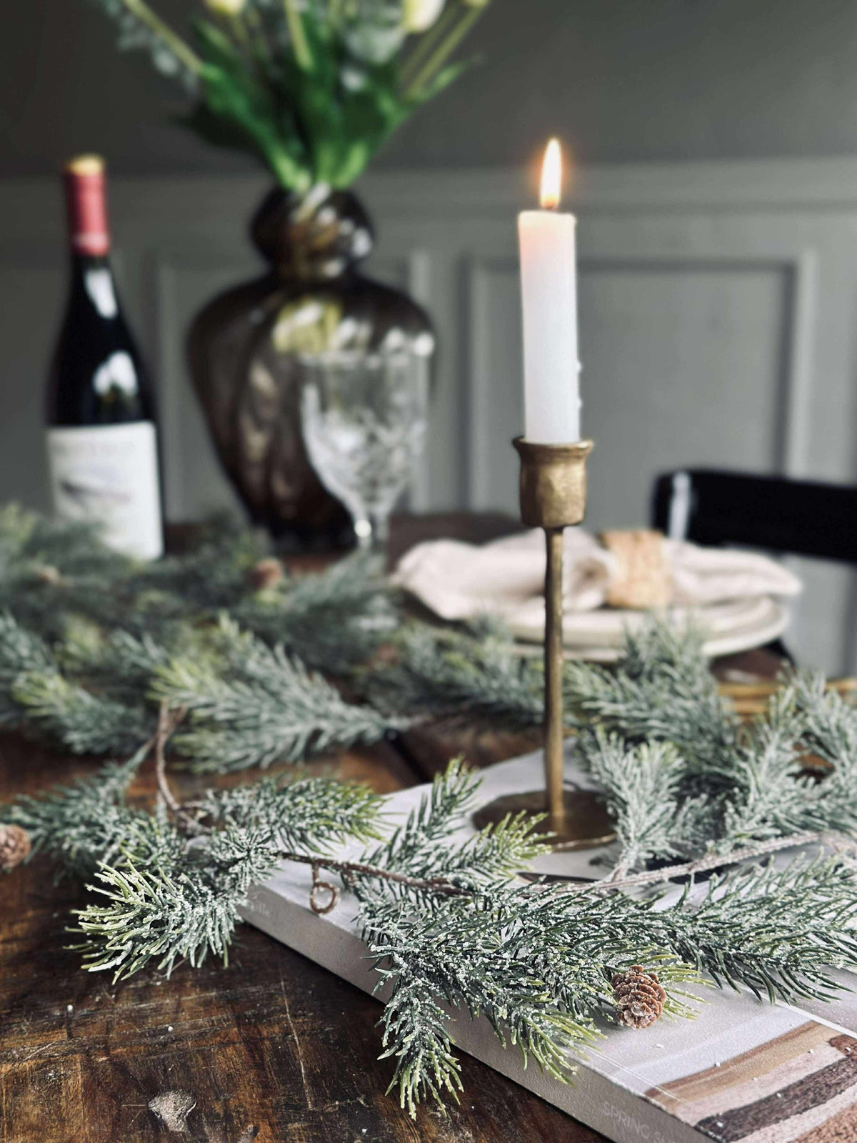 Guirlande en sapin 180 cm - MIX