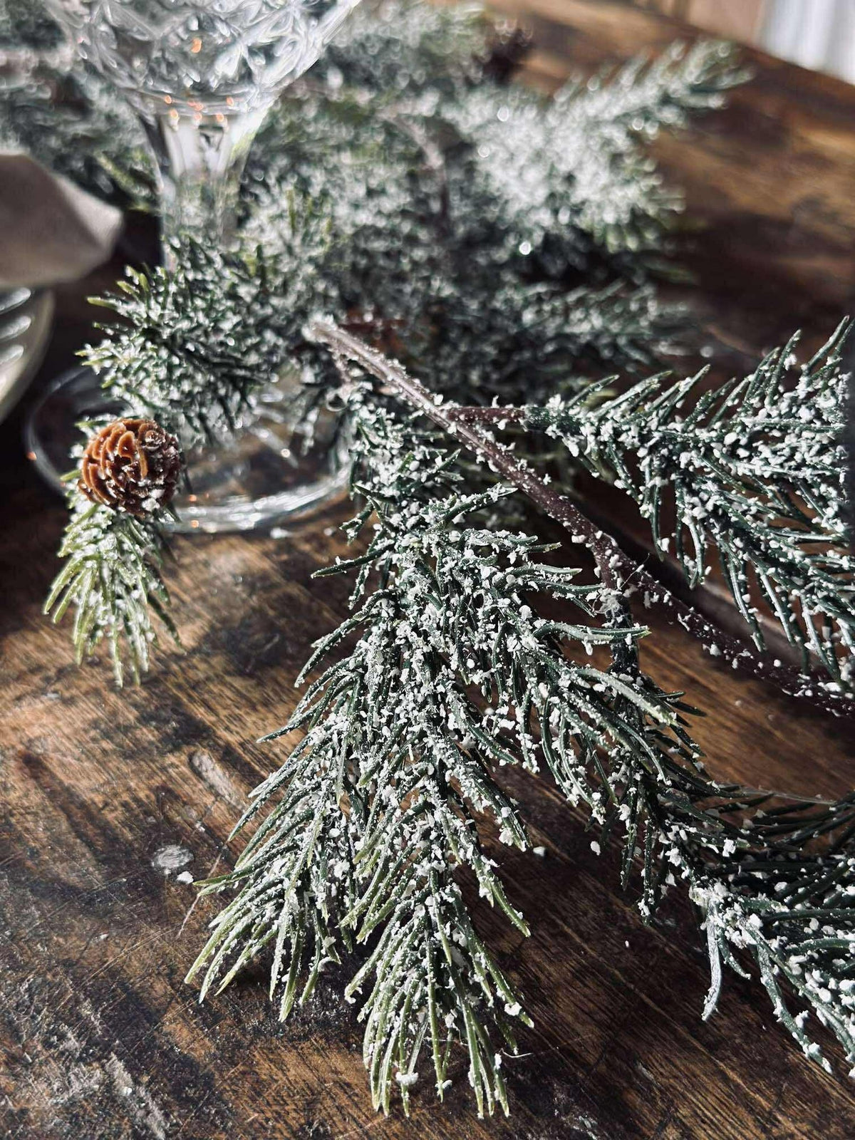 Guirlande en sapin 180 cm - MIX
