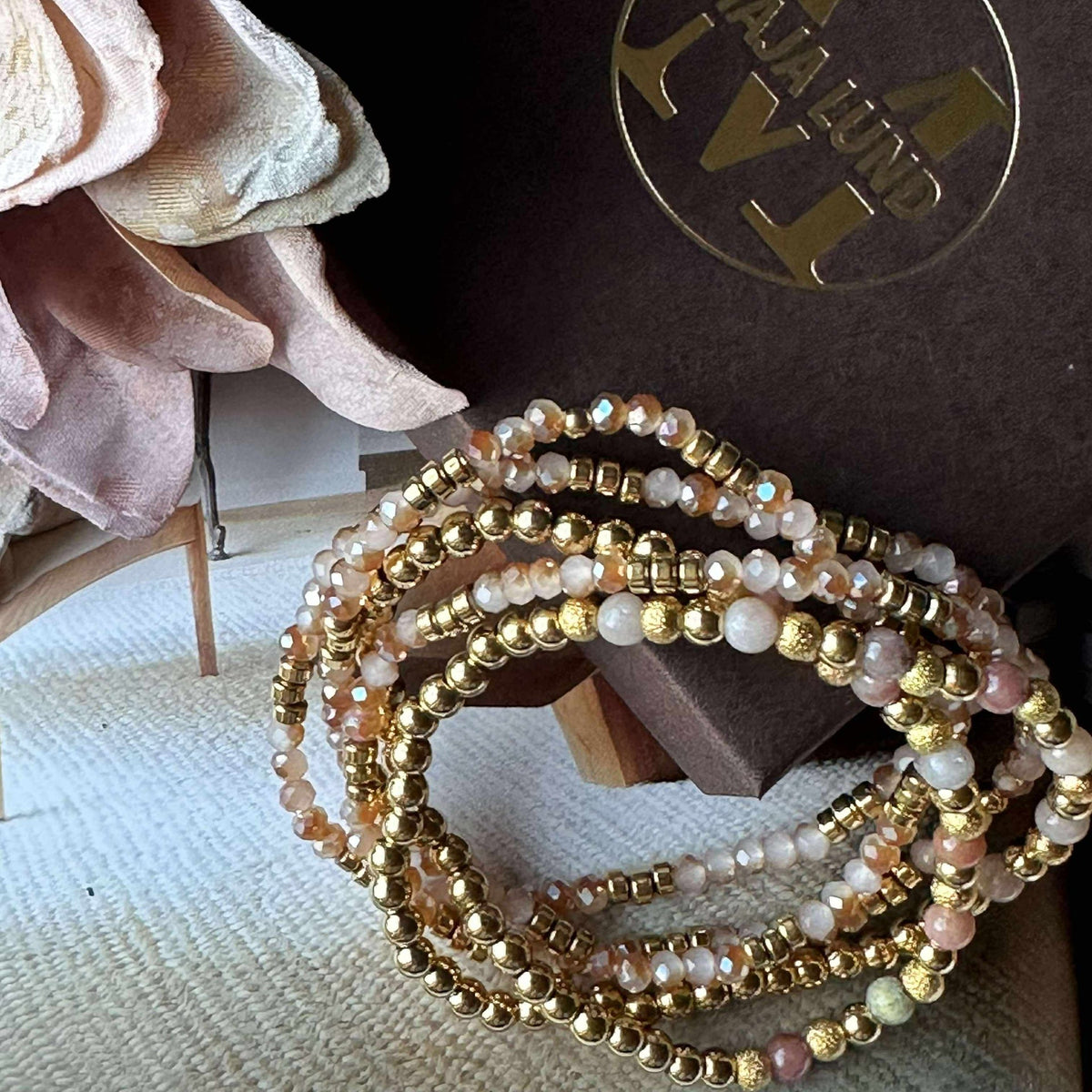 Bracelet Ofelia Nature - Ensemble de 5 bracelets