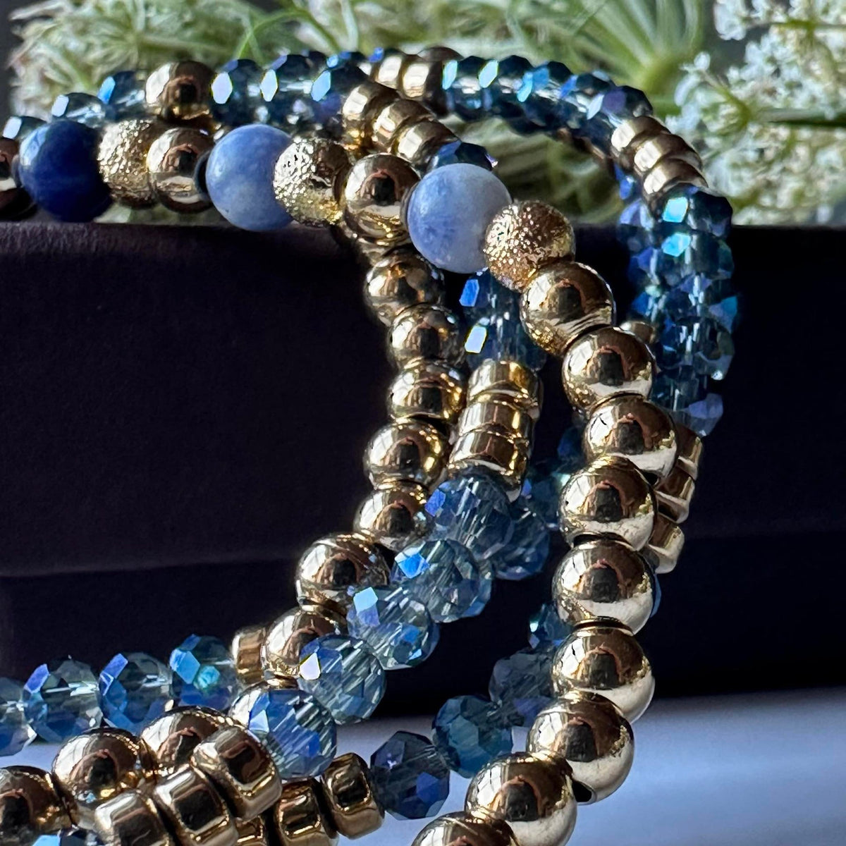 Bracelet Ofelia Navy - Ensemble de 5 bracelets