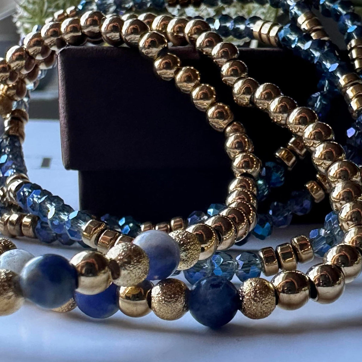 Bracelet Ofelia Navy - Ensemble de 5 bracelets