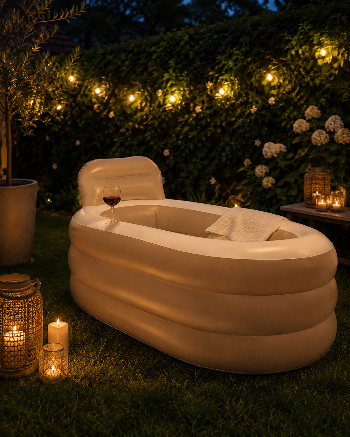 Baignoire gonflable