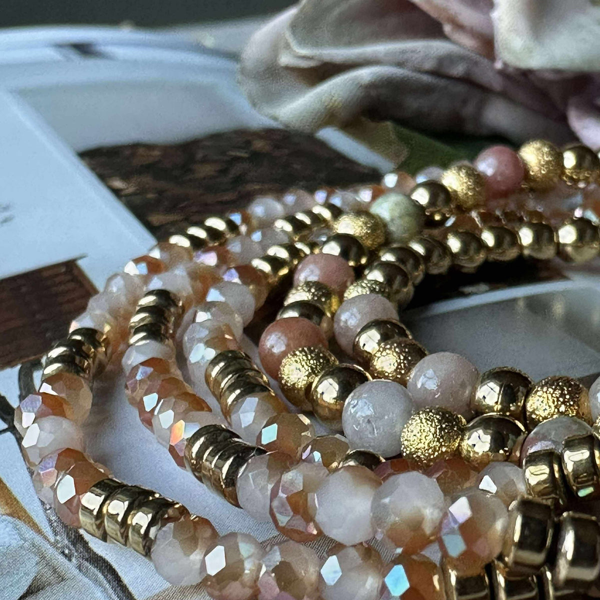 Bracelet Ofelia Nature - Ensemble de 5 bracelets