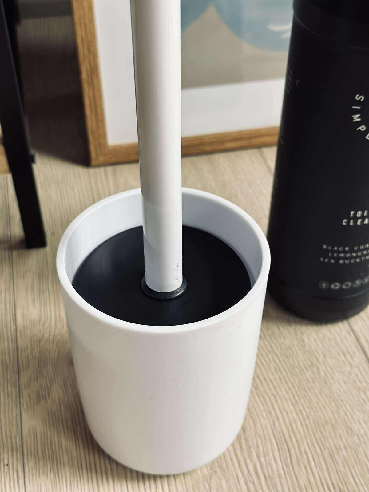 Brosse WC - Blanc