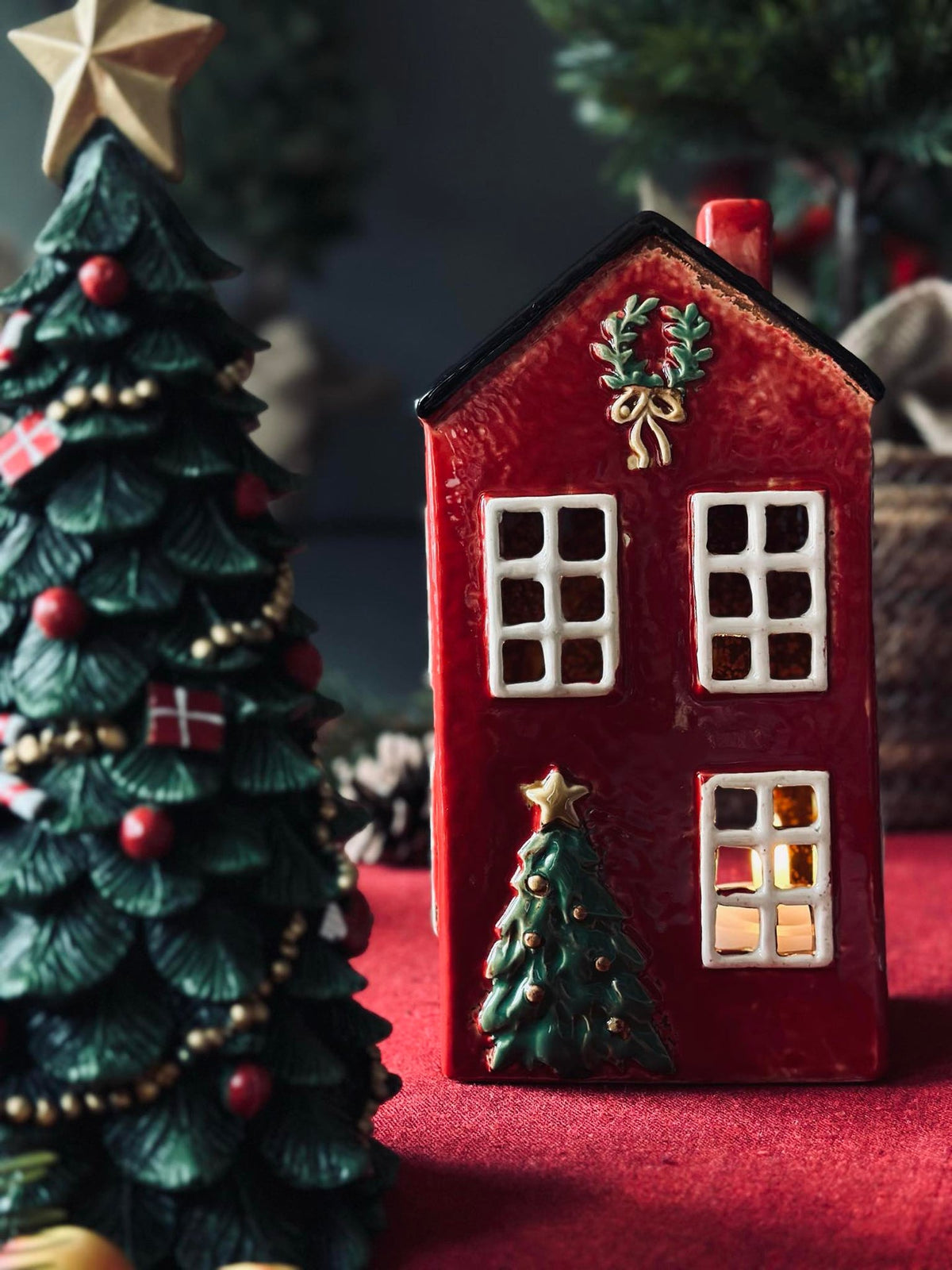 Maison lumineuse - Maison de Noël