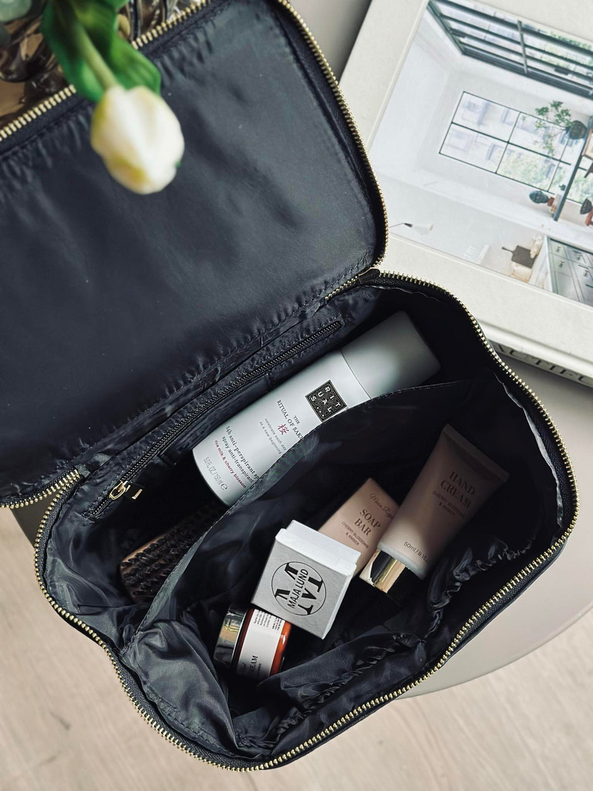 Trousse de toilette classique - Black / Black
