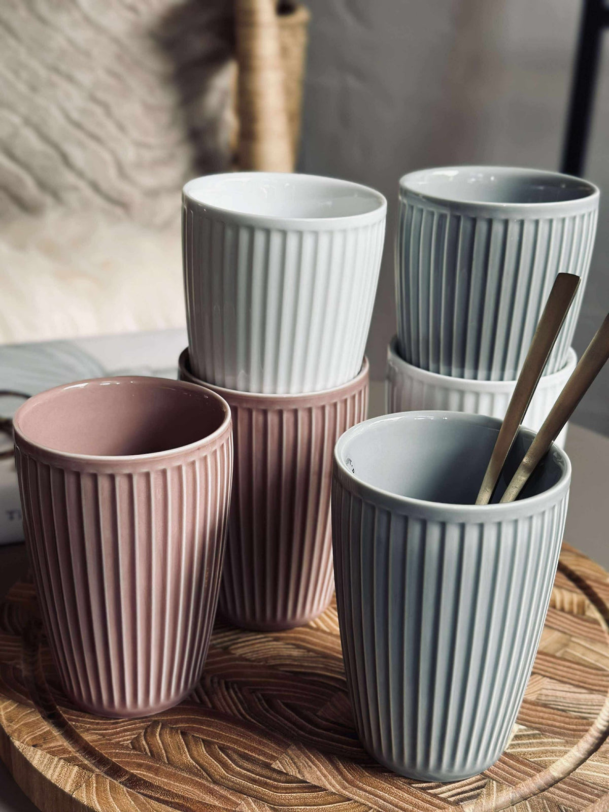 Mug isotherme Plissé - Lot de 2 - Arctic Ice
