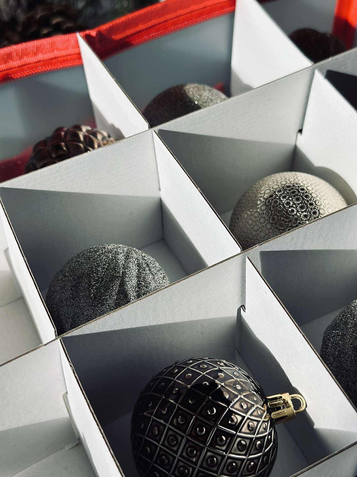 Rangement pour boules de Noël - MAX 32 boules de Noël