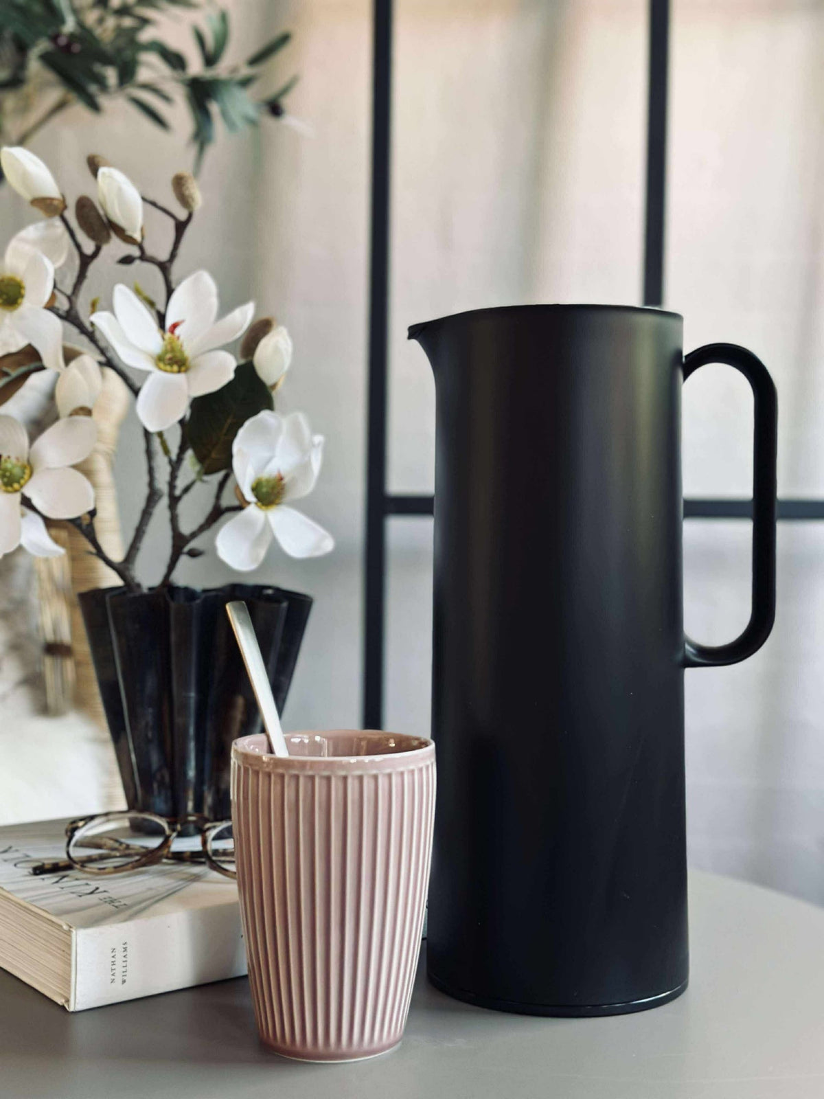 Cafetière isotherme à fonction poussoir - 1 litre