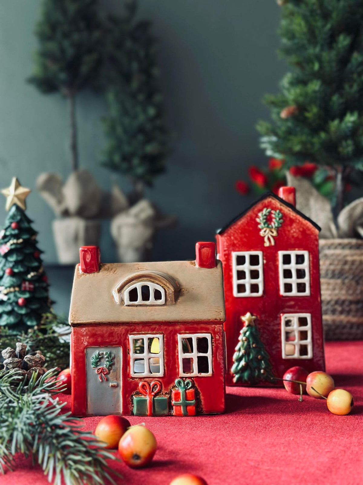 Maison lumineuse - Maison de Noël