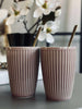 Mug thermos Plissé- Lot de 2 - Woodrose