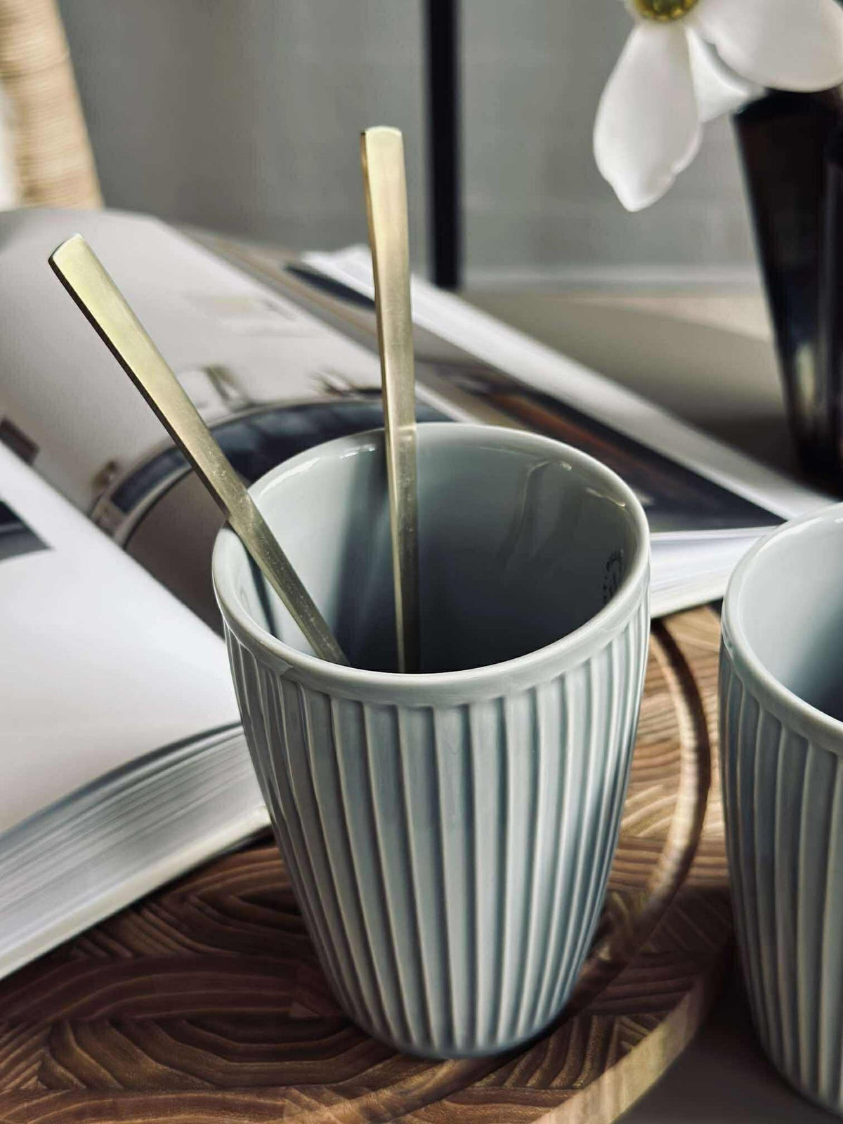 Mug isotherme Plissé - Lot de 2 - Arctic Ice