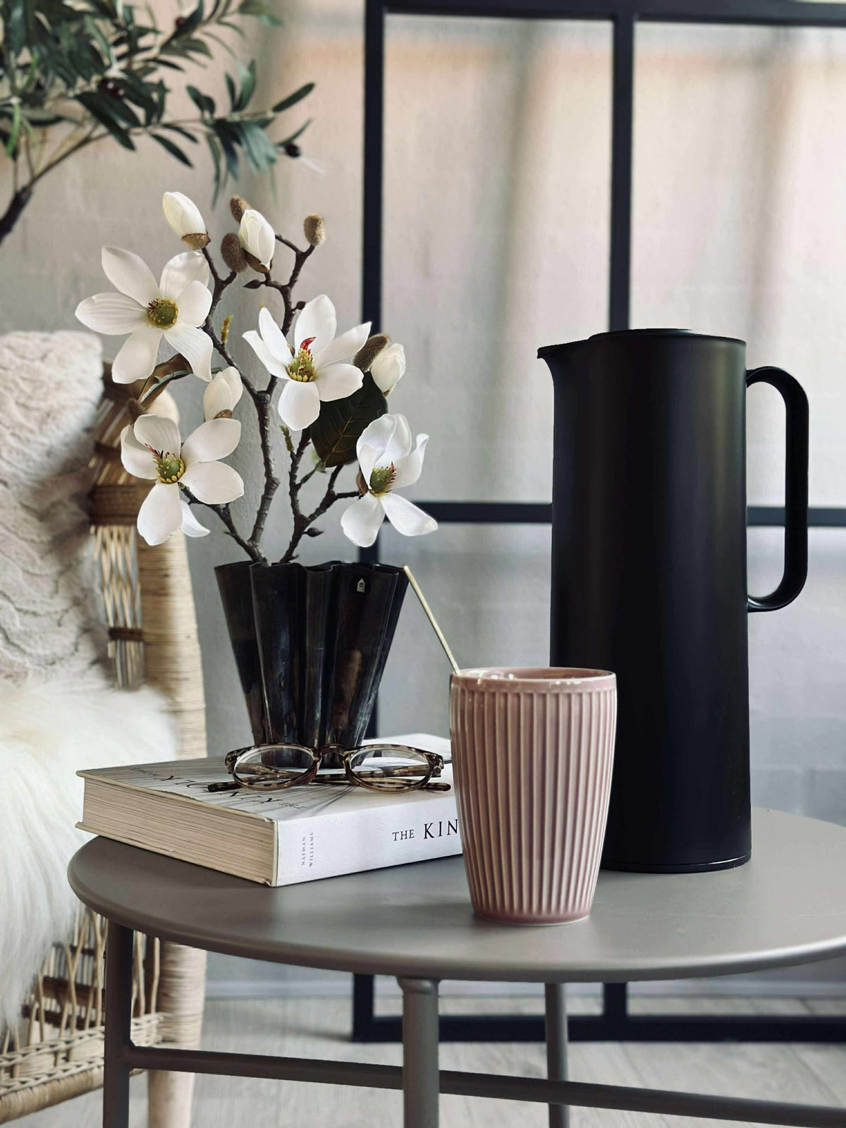Cafetière isotherme à fonction poussoir - 1 litre