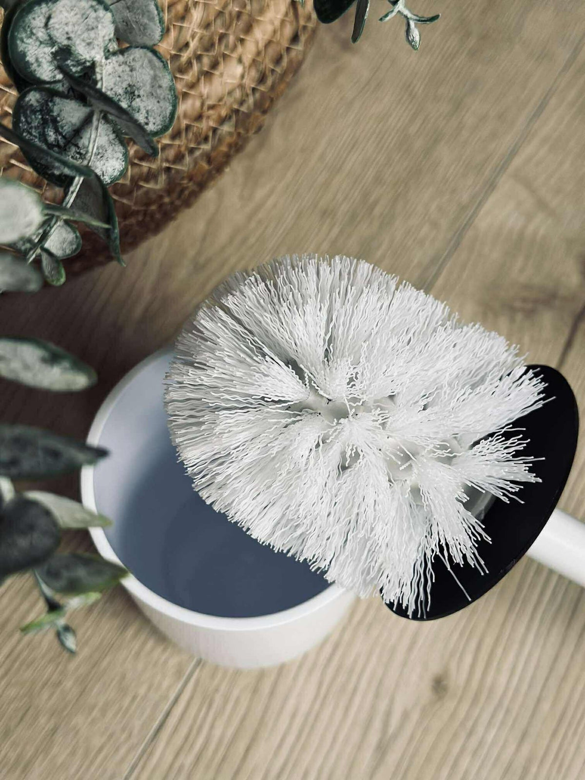 Brosse WC - Blanc