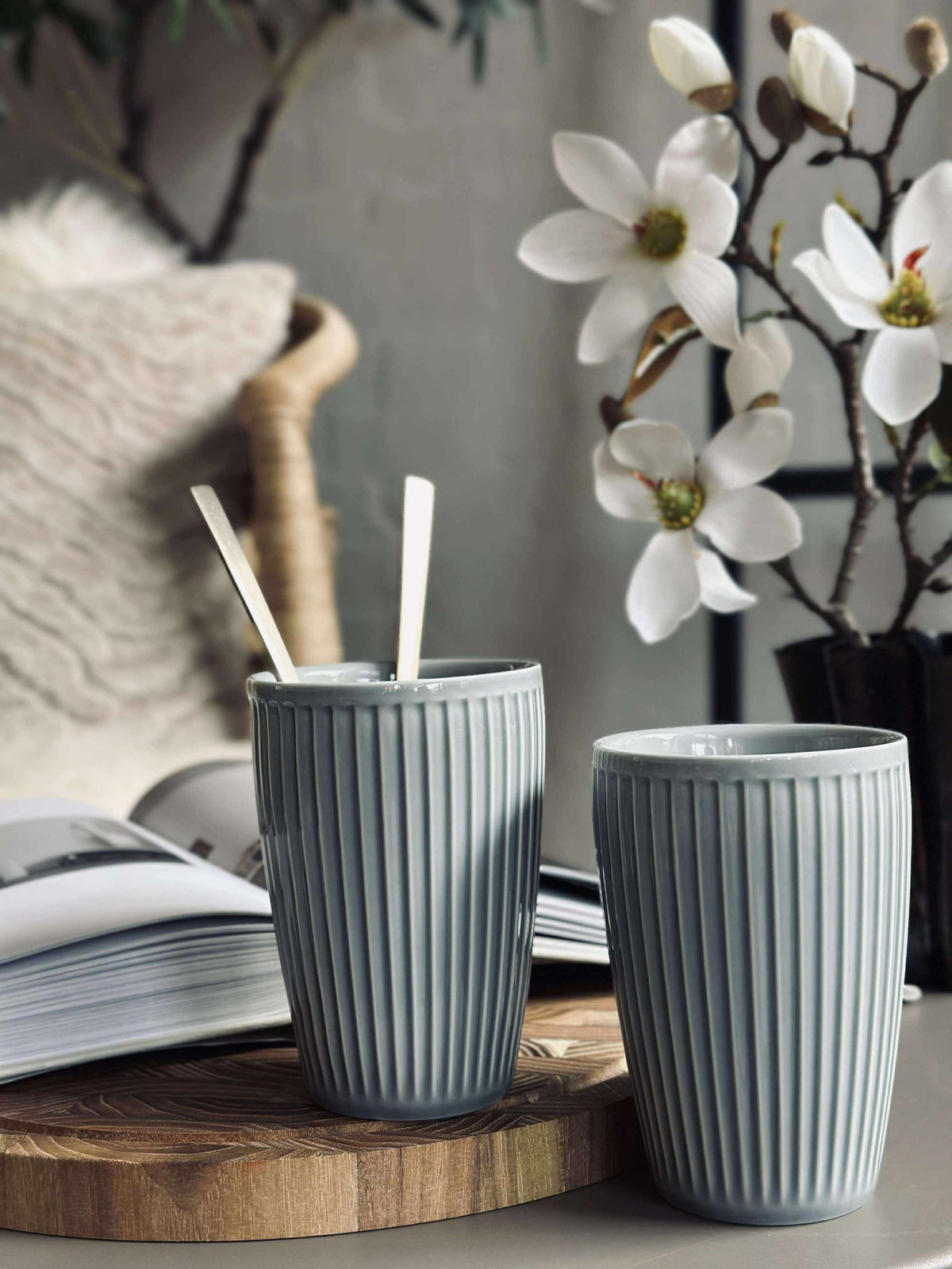 Mug isotherme Plissé - Lot de 2 - Arctic Ice