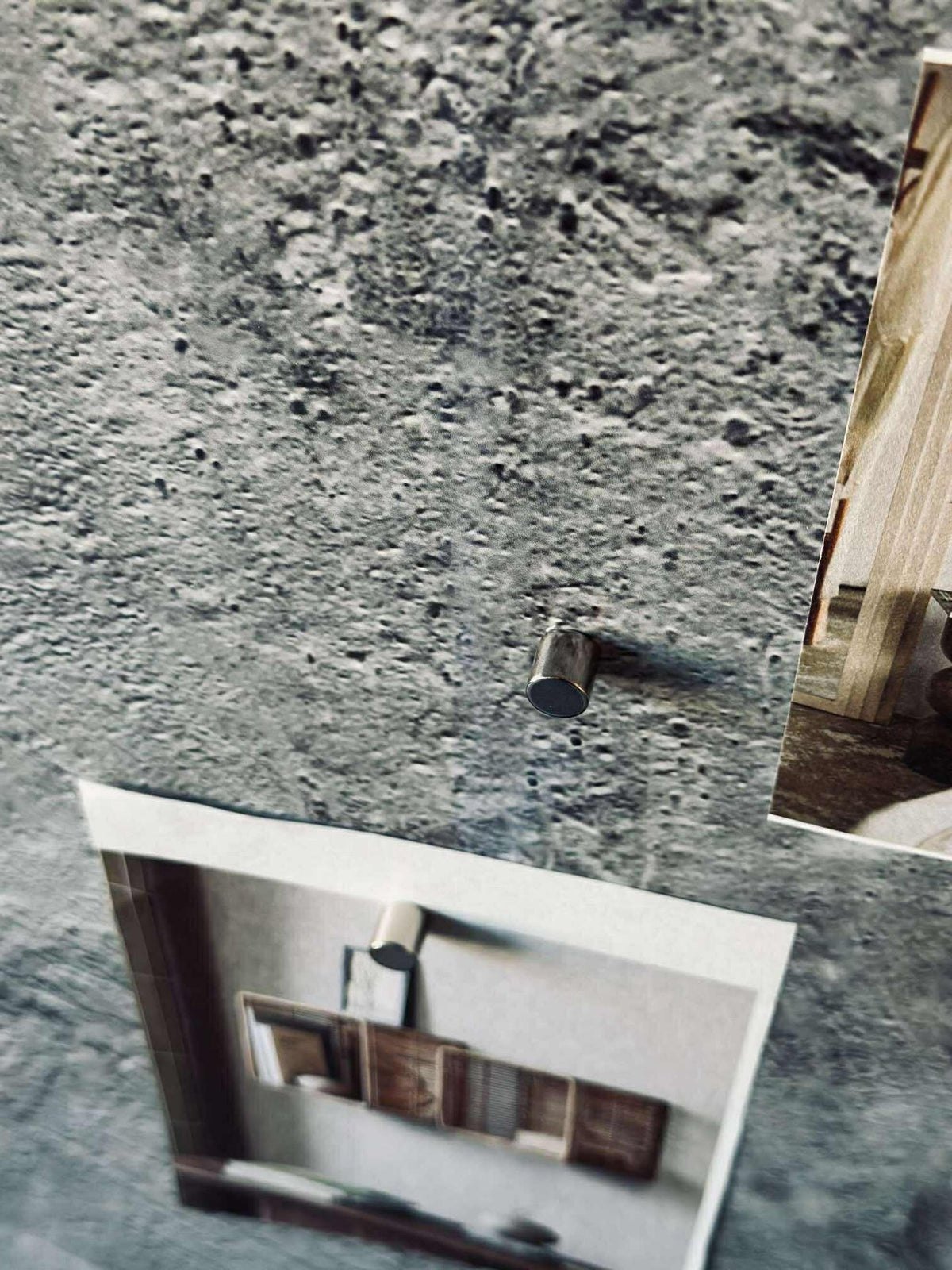 Tableau magnétique 60x90 - aspect béton