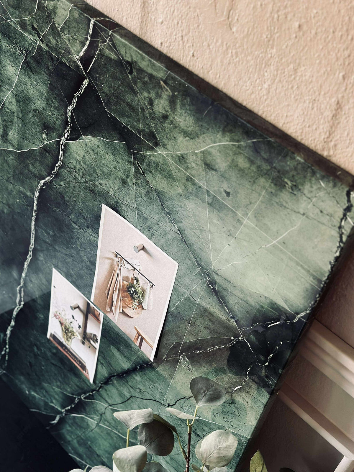 Tableau magnétique 60x90 - Vert grand-mère