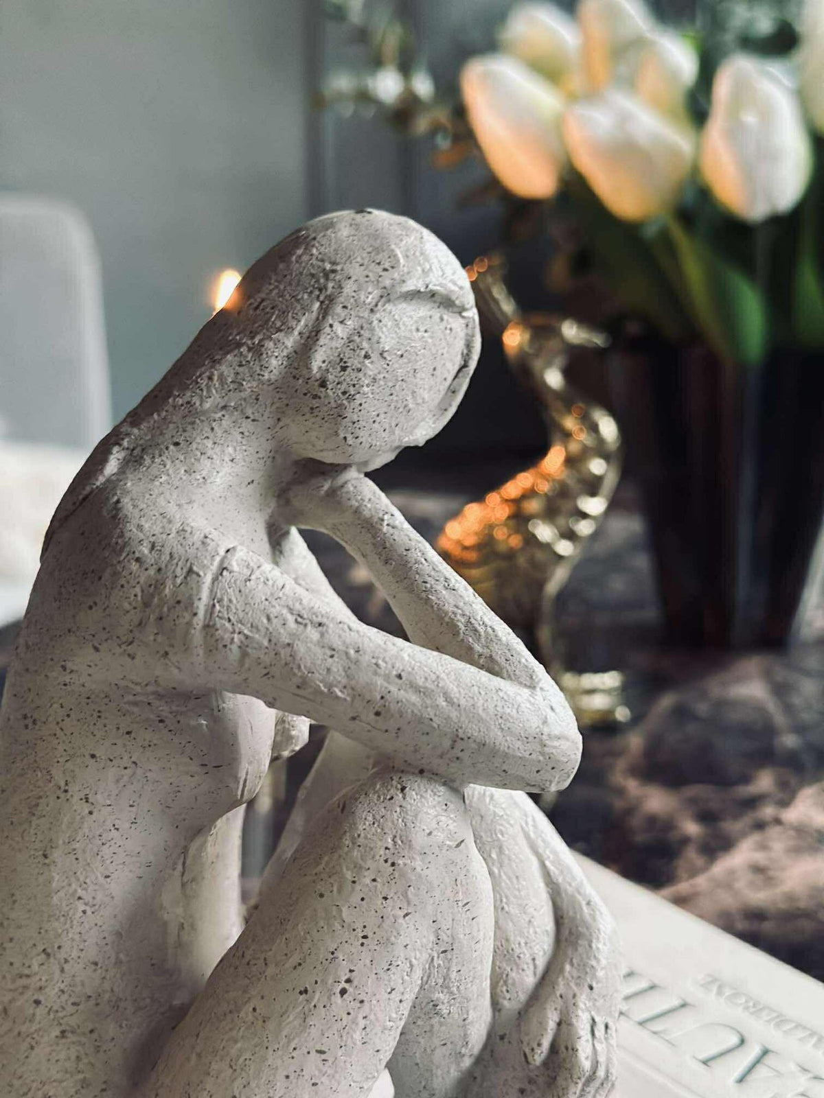 Figurine - Mélange beige