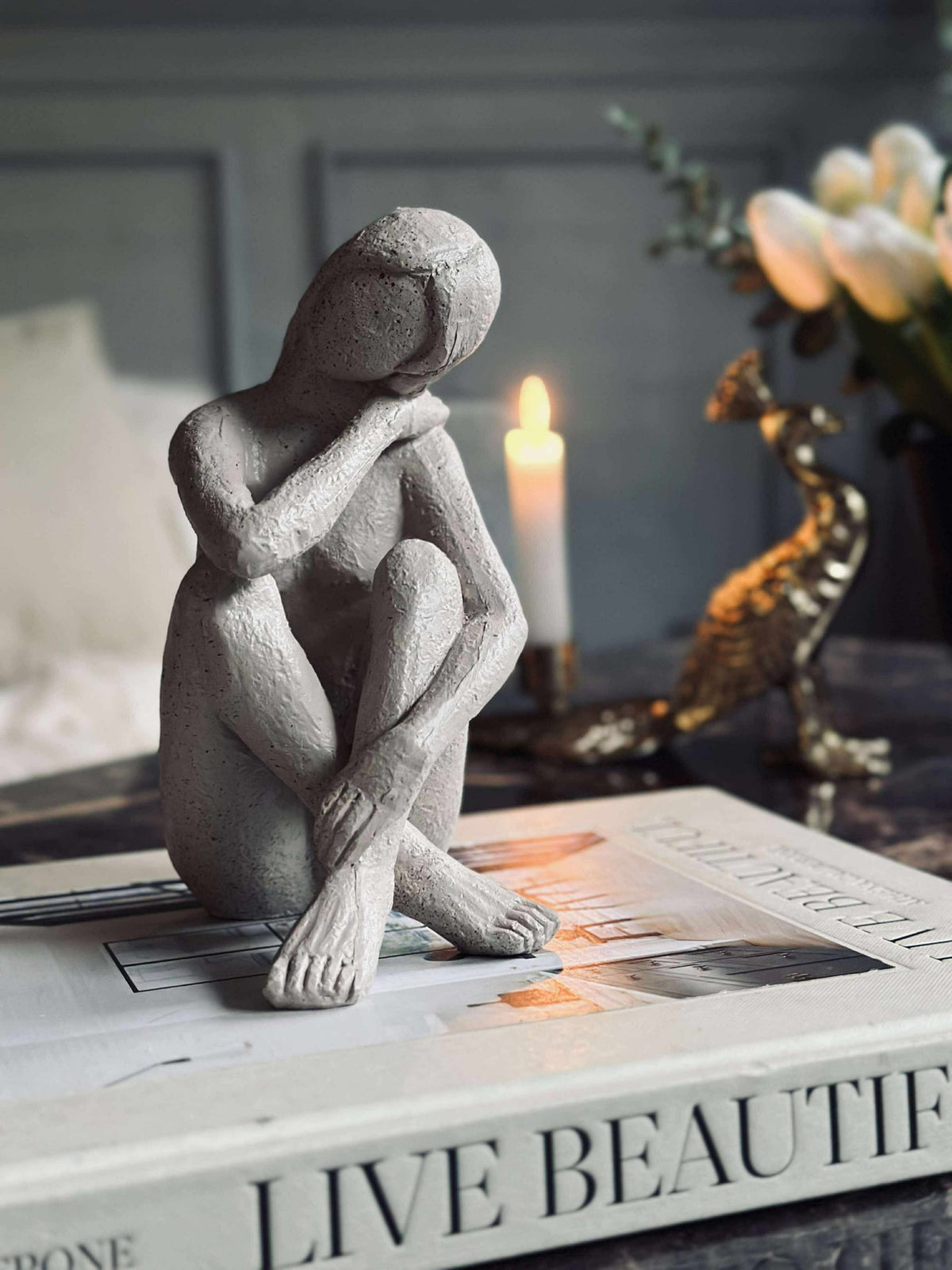 Figurine - Mélange beige