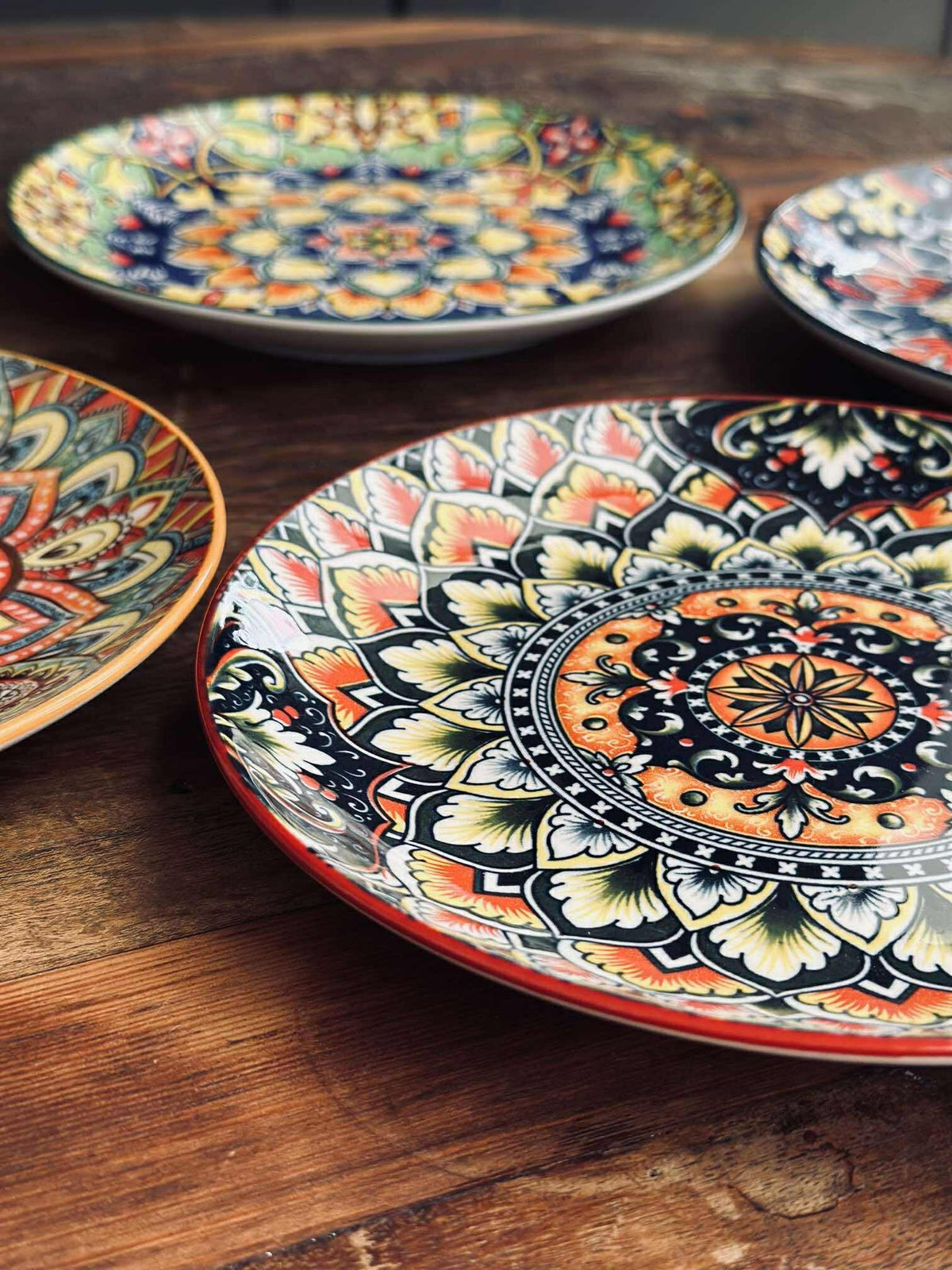 Assiette Color boheme MIX