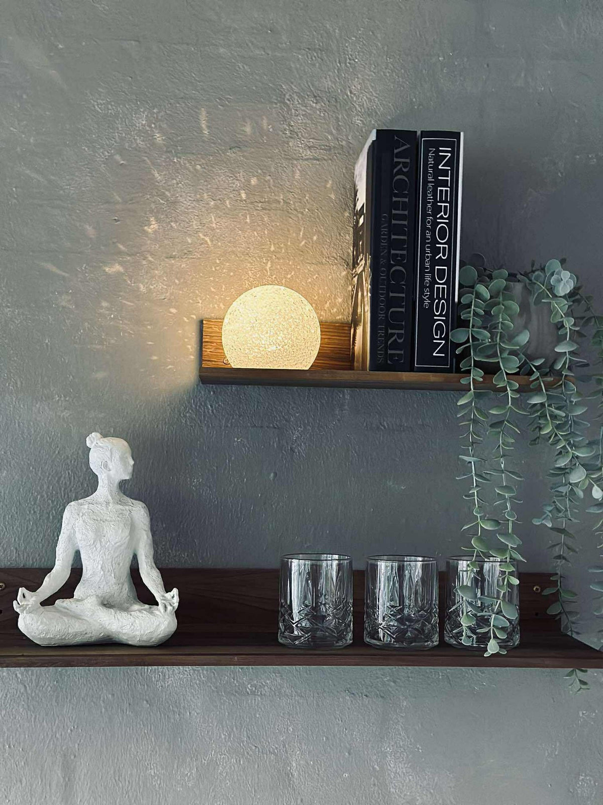 Sphère avec éclairage LED