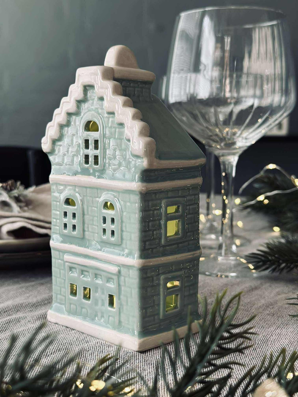 Maison lumineuse avec LED  - Pastel Color MIX