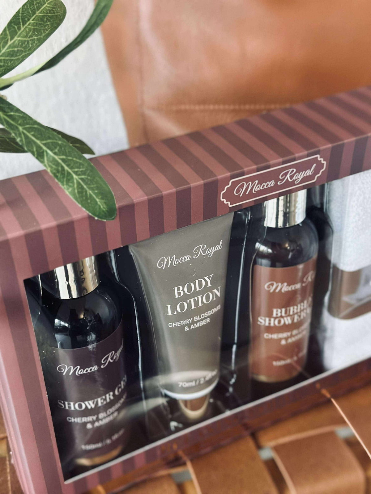 Coffret cadeau, ensemble de bain en 5 parties - MIX