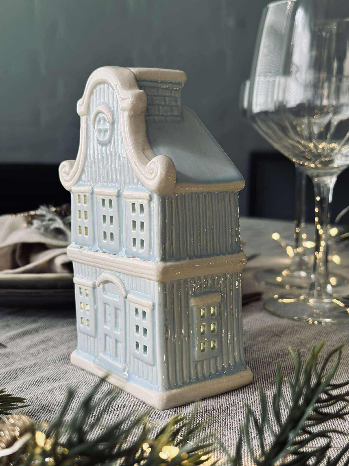 Maison lumineuse avec LED  - Pastel Color MIX