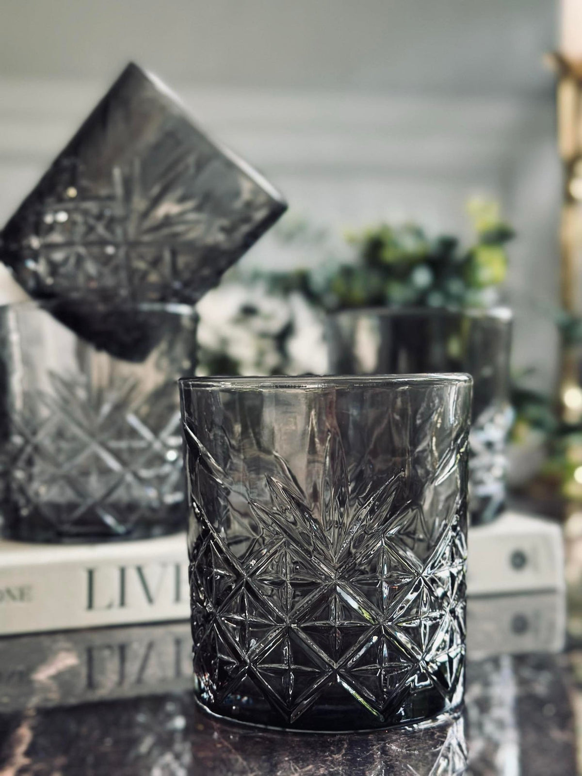 Verres à whisky / verres à eau Fumé - 4 pcs