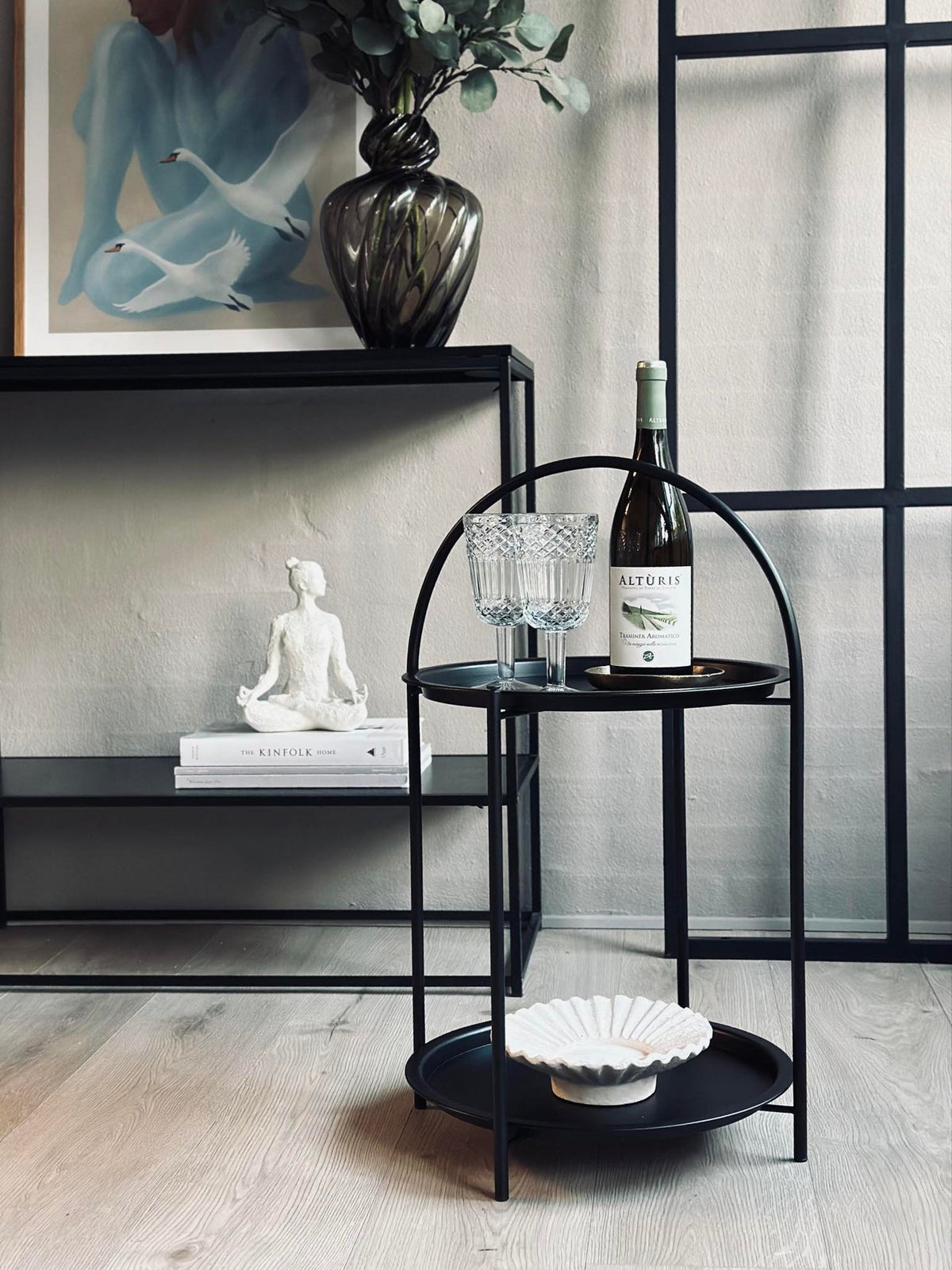 Table avec étagère