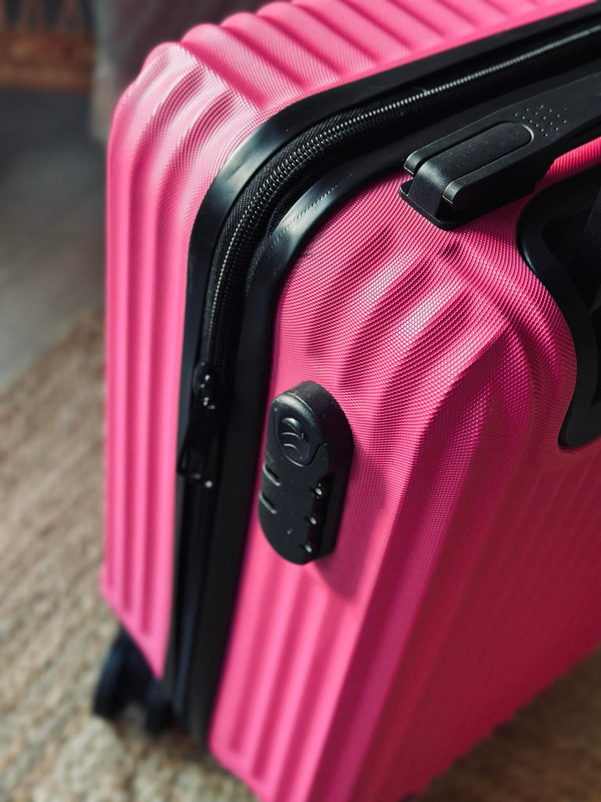 Valise trolley - Rose magenta