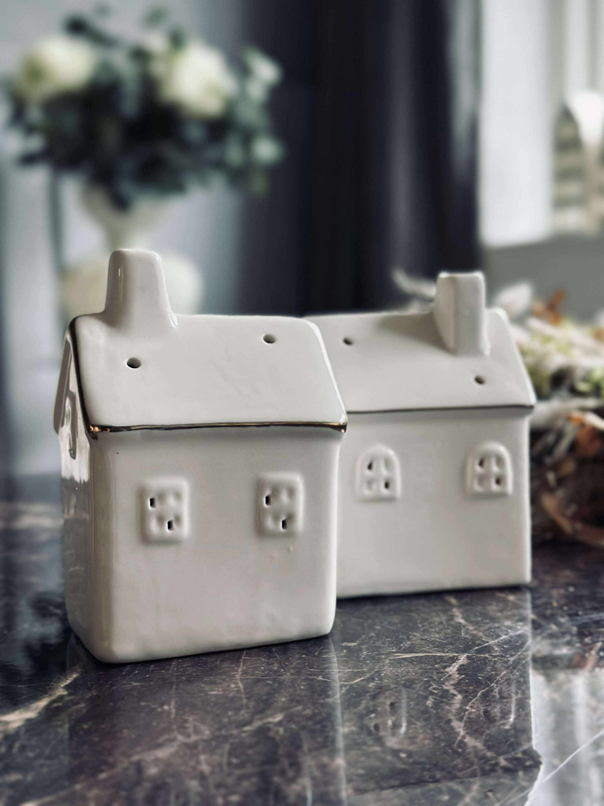 Maison lumineuse avec LED - WHITE MIX