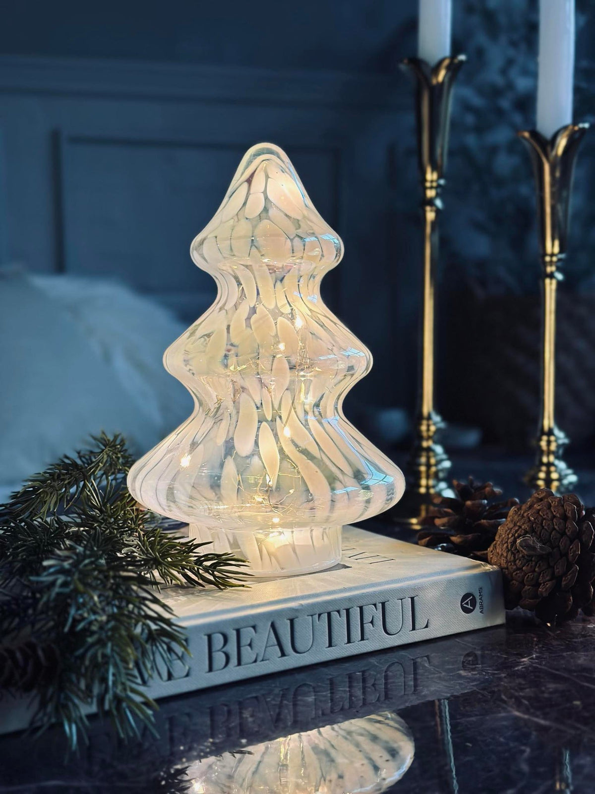 Sapin de Noël avec lumière LED