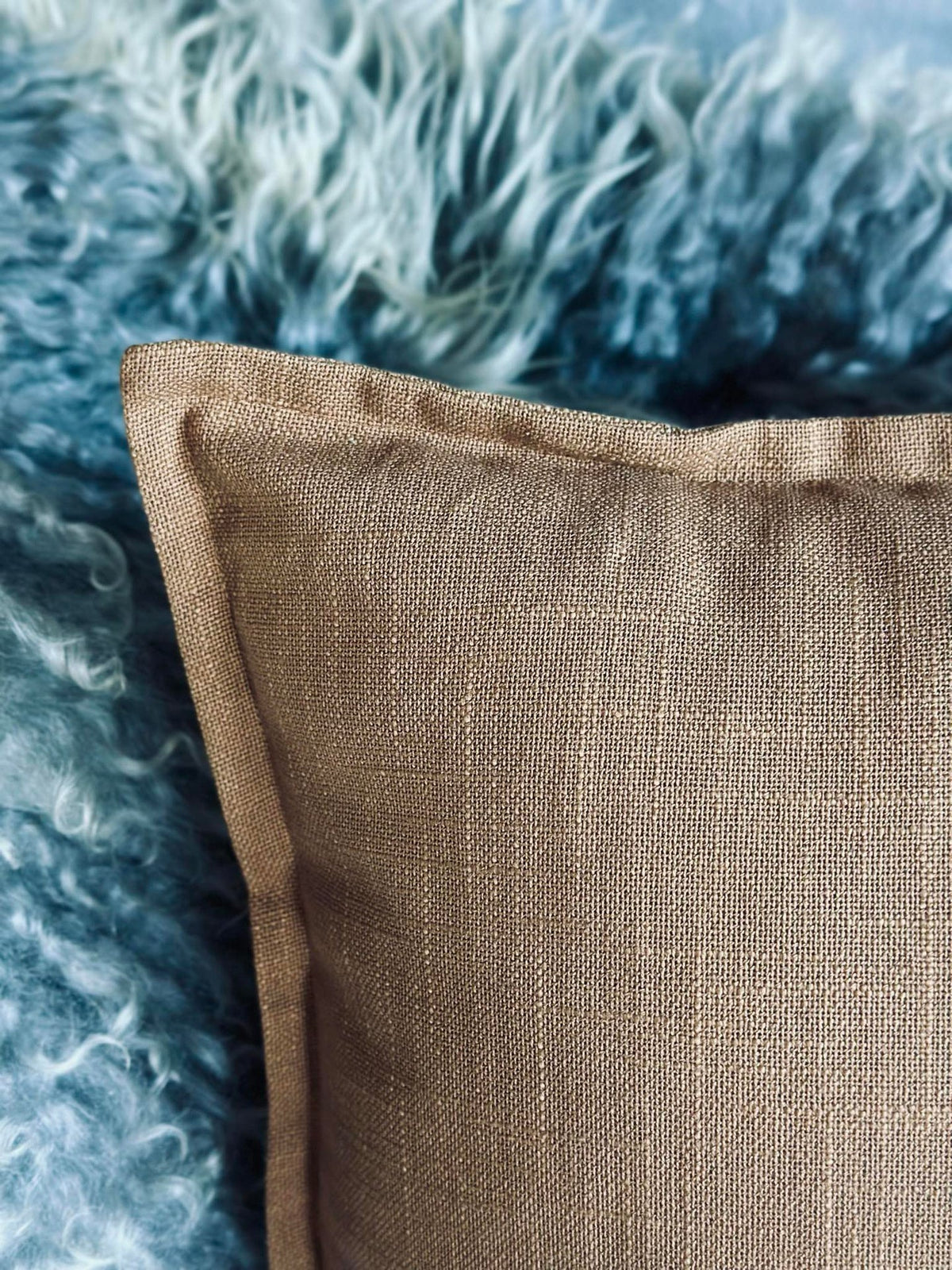 Housse de coussin 45x45 - Moutarde