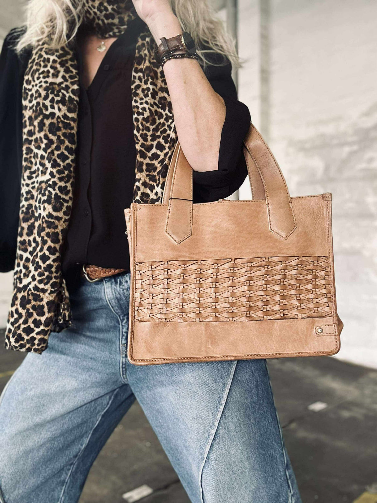 Sac à main élégant - Camel