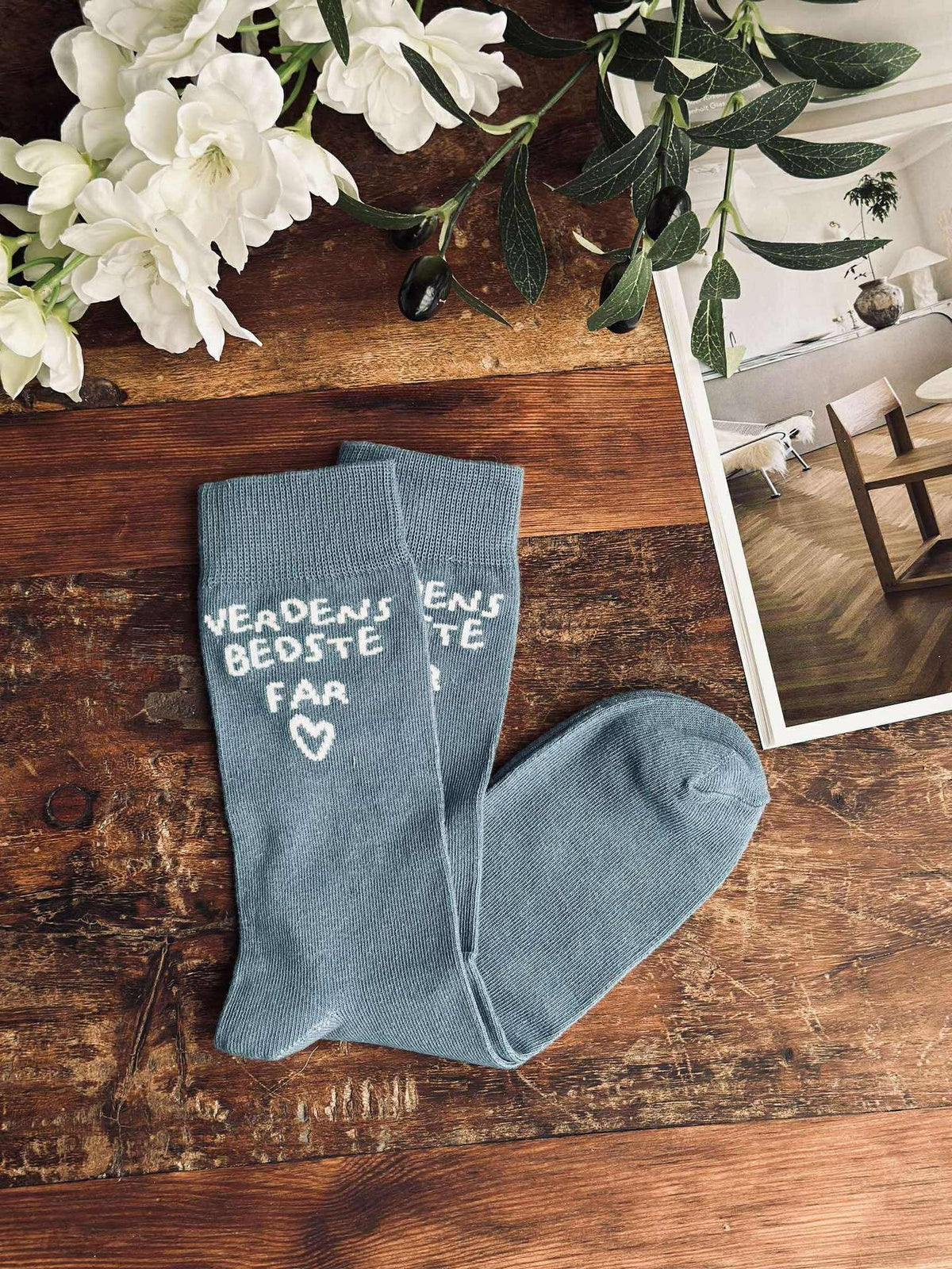 Chaussettes Meilleur papa du monde - taille 42-46