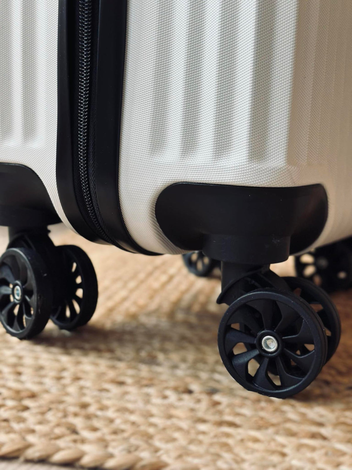 Valise trolley - White