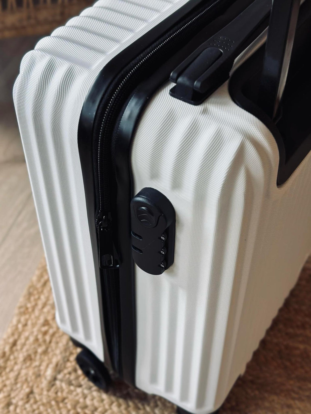Valise trolley - White